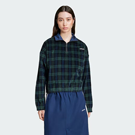 Adidas Kadın Eşofman Üstü Tartan Half Zip Ix1054