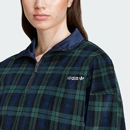 Adidas Kadın Eşofman Üstü Tartan Half Zip Ix1054