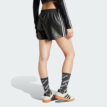 Adidas Kadın Şort Pleather Shorts Iy7320