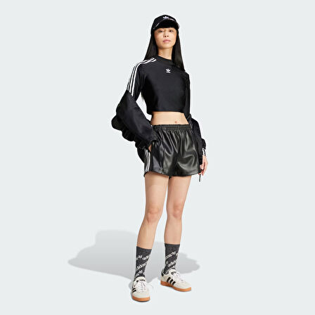 Adidas Kadın Şort Pleather Shorts Iy7320