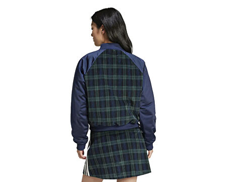 adidas Tartan Jacket Kadın Günlük Ceket IX1040 Renkli