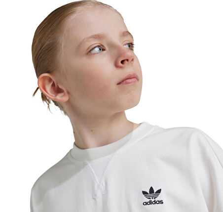 IX7599-C adidas Tee &amp;Ccedil;ocuk T-Shirt Beyaz