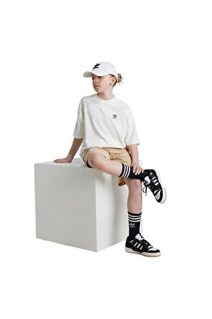 adidas Çocuk  Beyaz  T-shirt TEE IX7599