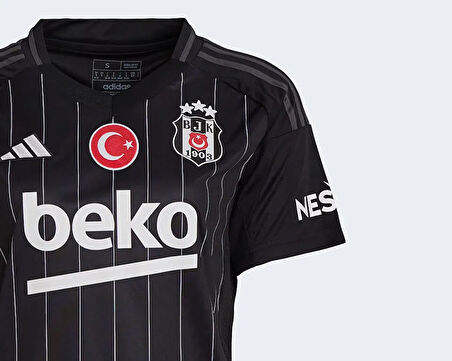 adidas Bjk A Jsy W Kadın Beşiktaş 2024/2025 Futbol Forması IT1477 Siyah