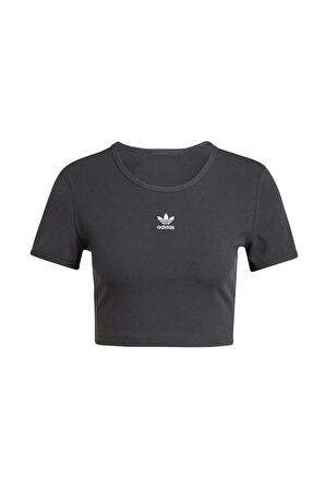 adidas Kadın  Siyah  T-shirt ESS RIB TEE IY9664