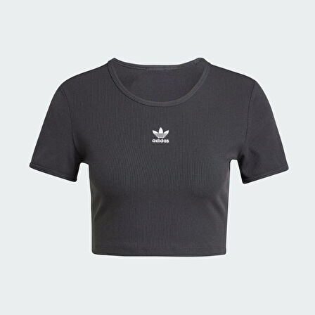 adidas IY9664 ESS RIB TEE Kadın T-Shirt