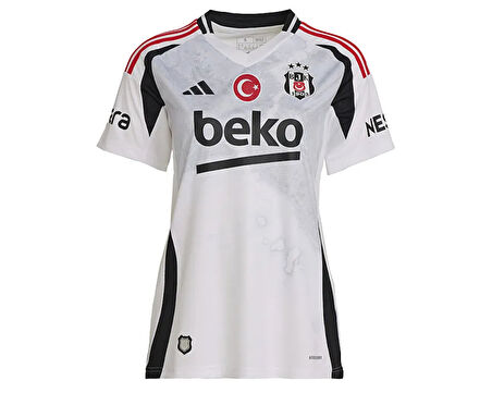 adidas Bjk 3 Jsy W Kadın Beşiktaş 2024/2025 İç Saha Forması IT1474 Beyaz