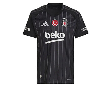 adidas Beşiktaş 2024/2025 Futbol Forması Beşiktaş 2024/2025 Erkek Futbol Forması IU1238 Siyah