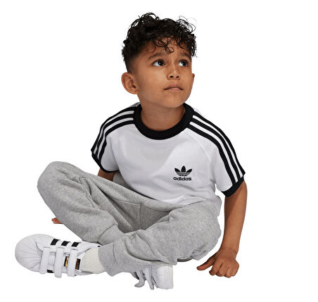 JE0517-C adidas 3Strıpes Tee &amp;Ccedil;ocuk T-Shirt Beyaz