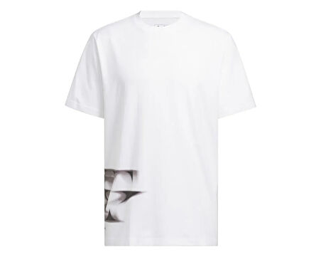 adidas Trae Fndn Tee Erkek Basketbol Tişörtü IY3726 Beyaz