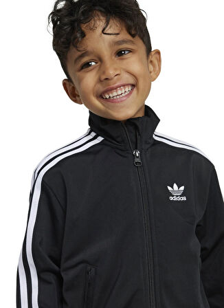 adidas Düz Siyah Erkek Çocuk Eşofman Takımı IY4798 FIREBIRD TS