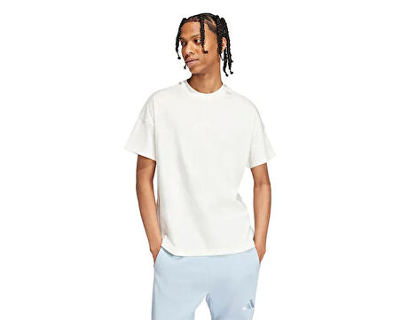 adidas M A Szn T Erkek Günlük Tişört IV5217 Beyaz