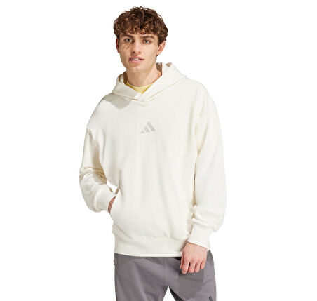 IY4154-E adidas M A Szn Ft Hd Erkek Sweatshirt Krem