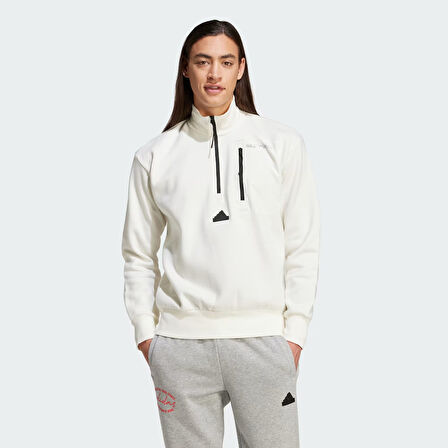 Adidas Erkek Sweatshirt M Ce Fl Hz Iv7417