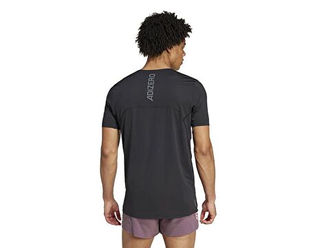 adidas Adizero Tee Erkek Koşu Tişörtü IX2831 Siyah