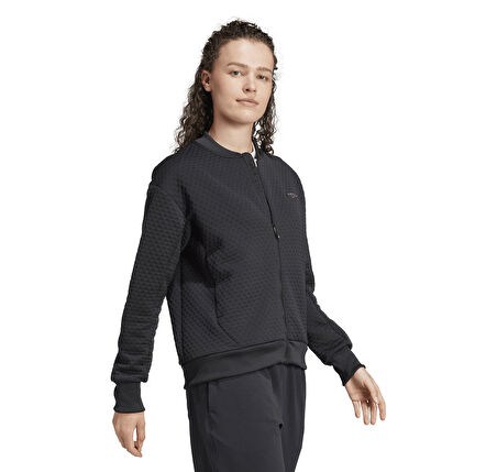 JD6642-K adidas Terrex Xploric Sweater Kadın Ceket Siyah