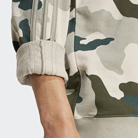 Adidas Erkek Sweatshirt Camo Crew