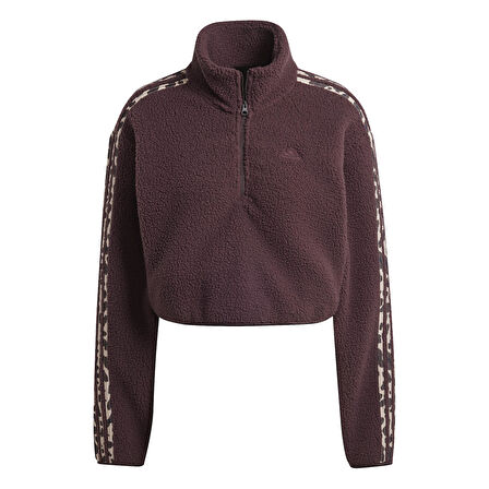 Adidas W Anml 3S 14Zip Kadın Sweatshirt