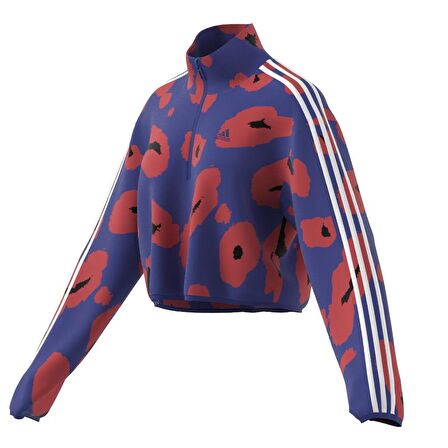 Adidas W Anml 3S 14Zip Kadın Sweatshirt