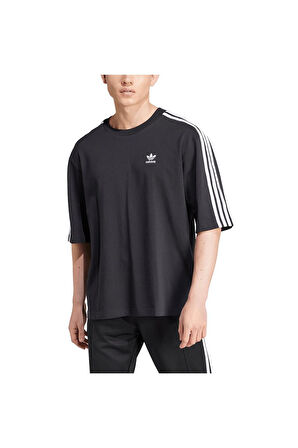 adidas Erkek  Siyah  T-shirt Oversize tee IZ1832