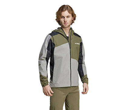 adidas Xpr Hybr Rr J Erkek Outdoor Ceketi IW8876 Haki