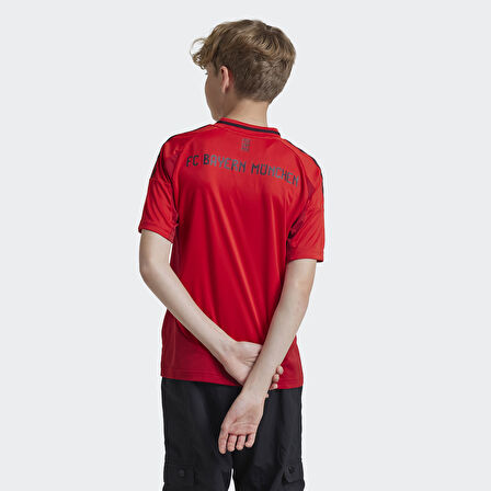 adidas FC Bayern Munich 2024-25 Çocuk Kırmızı Futbol Forması
