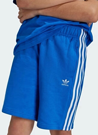 adidas Lastikli Bel Normal Mavi Kız Çocuk Şort IY4039-SHORTS