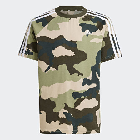 Adidas Çocuk Tişört Big Logo Camo