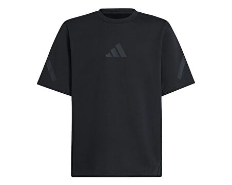 adidas J Zne Tee Çocuk Günlük Tişört JF2499 Siyah