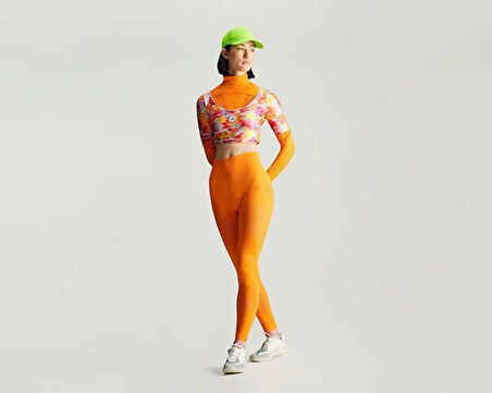 adidas By Stella McCartney Tst Leg Kadın Günlük Tayt IV9190 Turuncu