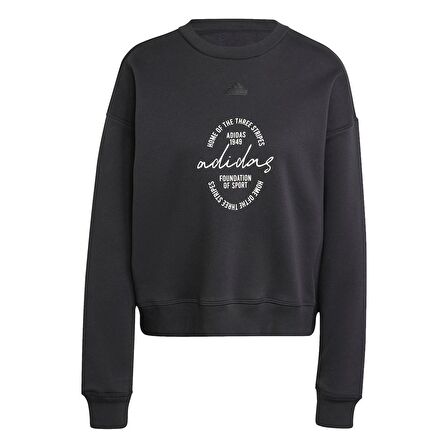 Adidas W Bluv Q3 Swt Kadın Sweatshirt