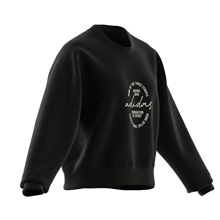 Adidas W Bluv Q3 Swt Kadın Sweatshirt