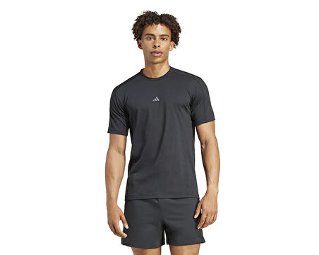 adidas Yoga Tee Erkek Antrenman Tişörtü IN5604 Siyah