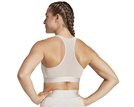 adidas Pwr Ms Hyglm Q4 Kadın Sporcu Sütyeni IX3195 Bej