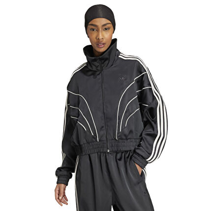 IW5678-K adidas Pıpıng Tracktop Kadın Ceket Siyah