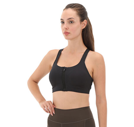 IT2403-K adidas Tlrdım L Hs Zıp Kadın B&amp;uuml;stiyer Siyah