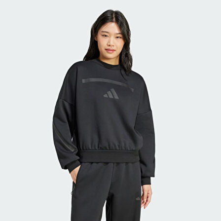 Adidas Kadın Sweatshirt W Z.N.E. Swt Je7855