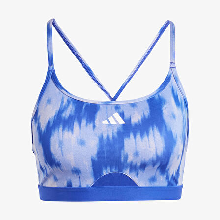 adidas Training Essentials Kadın Mavi Antrenman Bra