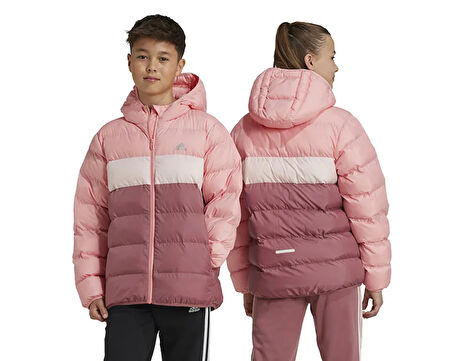 adidas J Sd Jkt Çocuk Günlük Mont IY6916 Pembe