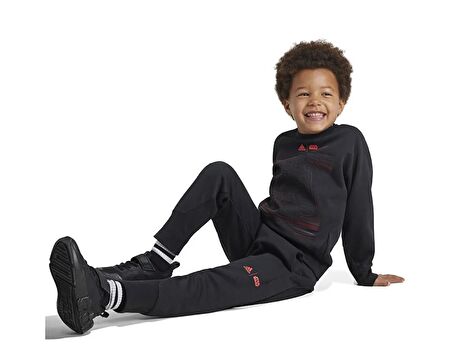 adidas Lk Sw Zne Jog IV9645 Çocuk Günlük Eşofman Takımı Siyah