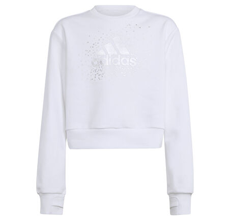 IX9330-C adidas Jg Glm Crew &amp;Ccedil;ocuk Sweatshirt Beyaz