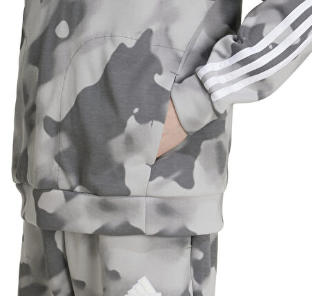 IX3632-C adidas J Fı Aop Hd &amp;Ccedil;ocuk Sweatshirt Gri