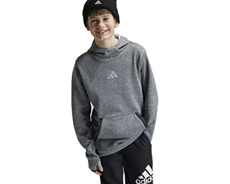 adidas J Pfl Hd Çocuk Polar Sweatshirts IV9493 Gri