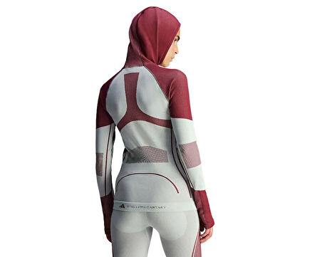 adidas Asmc Tst Ls Ho Kadın Outdoor Uzun Kollu Tişört IW6368 Gri