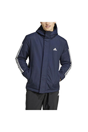 Adidas IX8885 3S Hooded Erkek Spor Mont