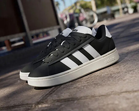 adidas Grand Court Alpha 00S Erkek Günlük Ayakkabı JH7235 Siyah
