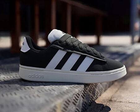 adidas Grand Court Alpha 00S Erkek Günlük Ayakkabı JH7235 Siyah