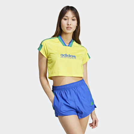 Adidas Kadın Tişört Tiro Np Crop