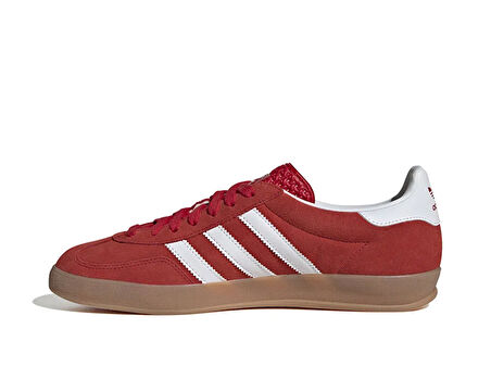 adidas Gazelle Indoor Erkek Günlük Ayakkabı JI2063 Kırmızı