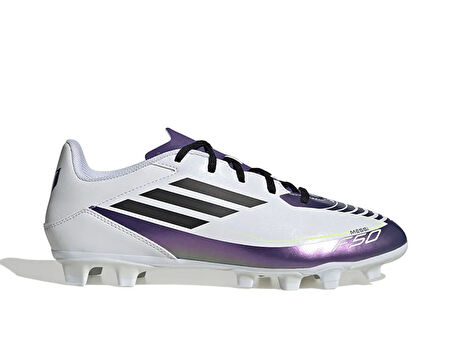 adidas F50 Club Fxg Messi Erkek Çim Zemin Kramponu IE9093 Beyaz